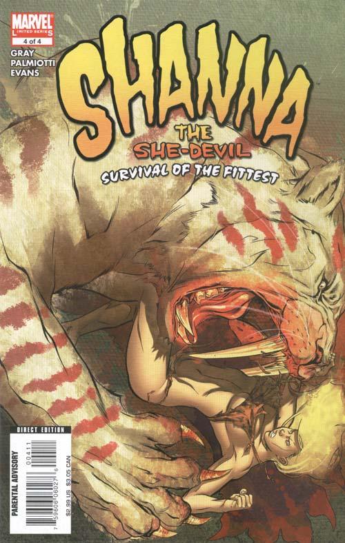 Shanna the She-Devil: Survival of the Fittest Vol. 1 #4
