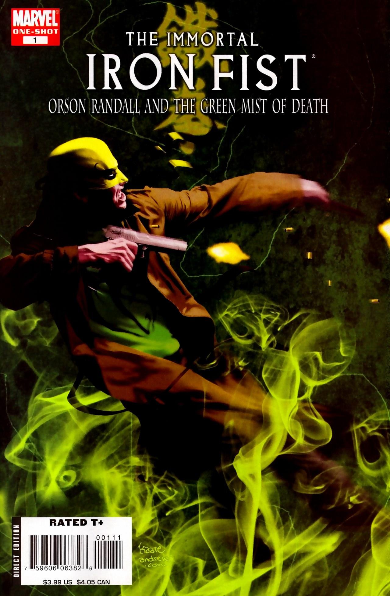 Immortal Iron Fist: Orson Randall and the Green Mist of Death Vol. 1 #1