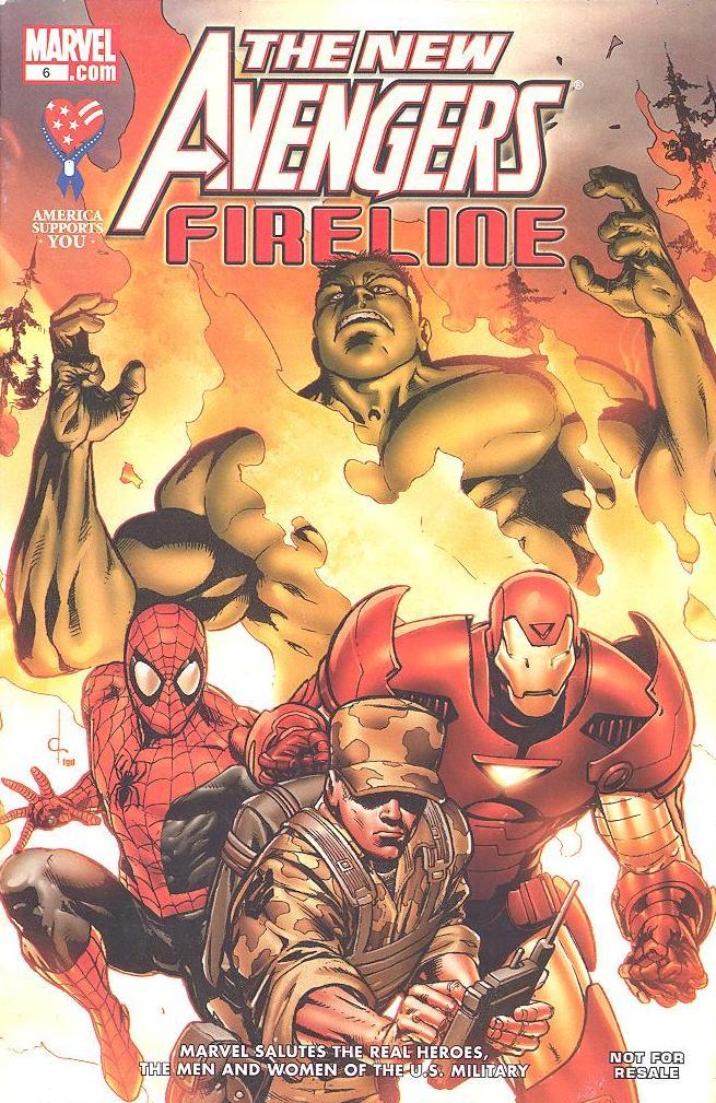 New Avengers Marvel Salutes the U.S. Military Vol. 1 #6