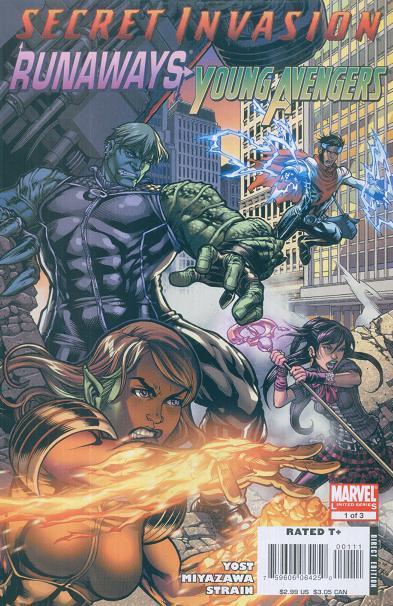 Secret Invasion Runaways Young Avengers Vol. 1 #1