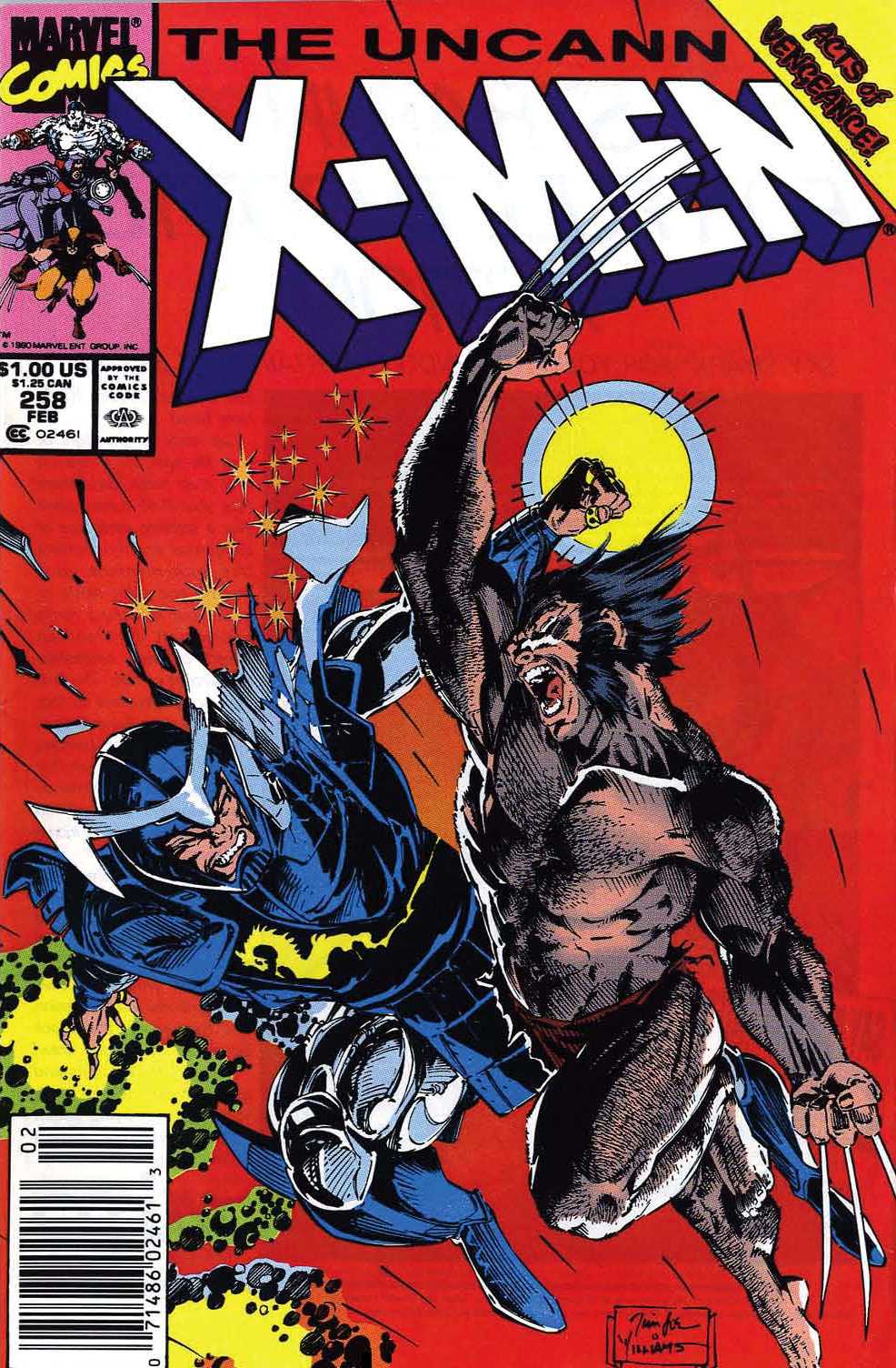 Uncanny X-Men Vol. 1 #258A