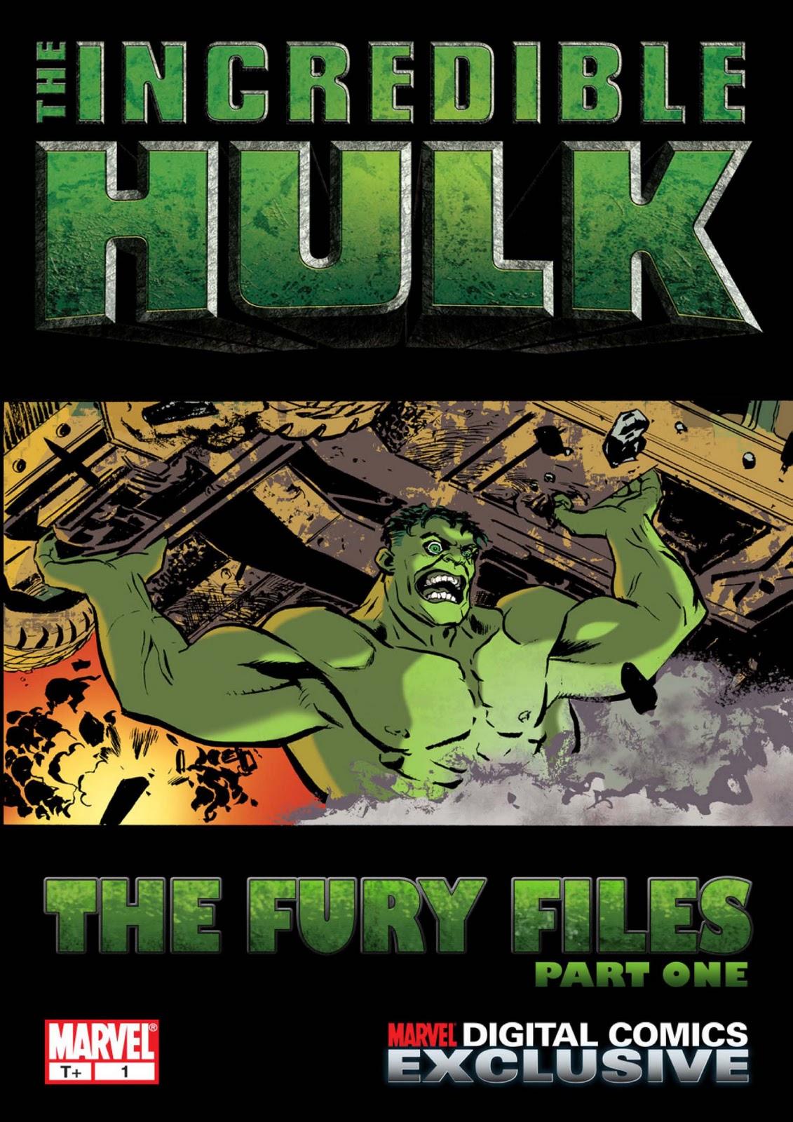 Incredible Hulk: The Fury Files Vol. 1 #1