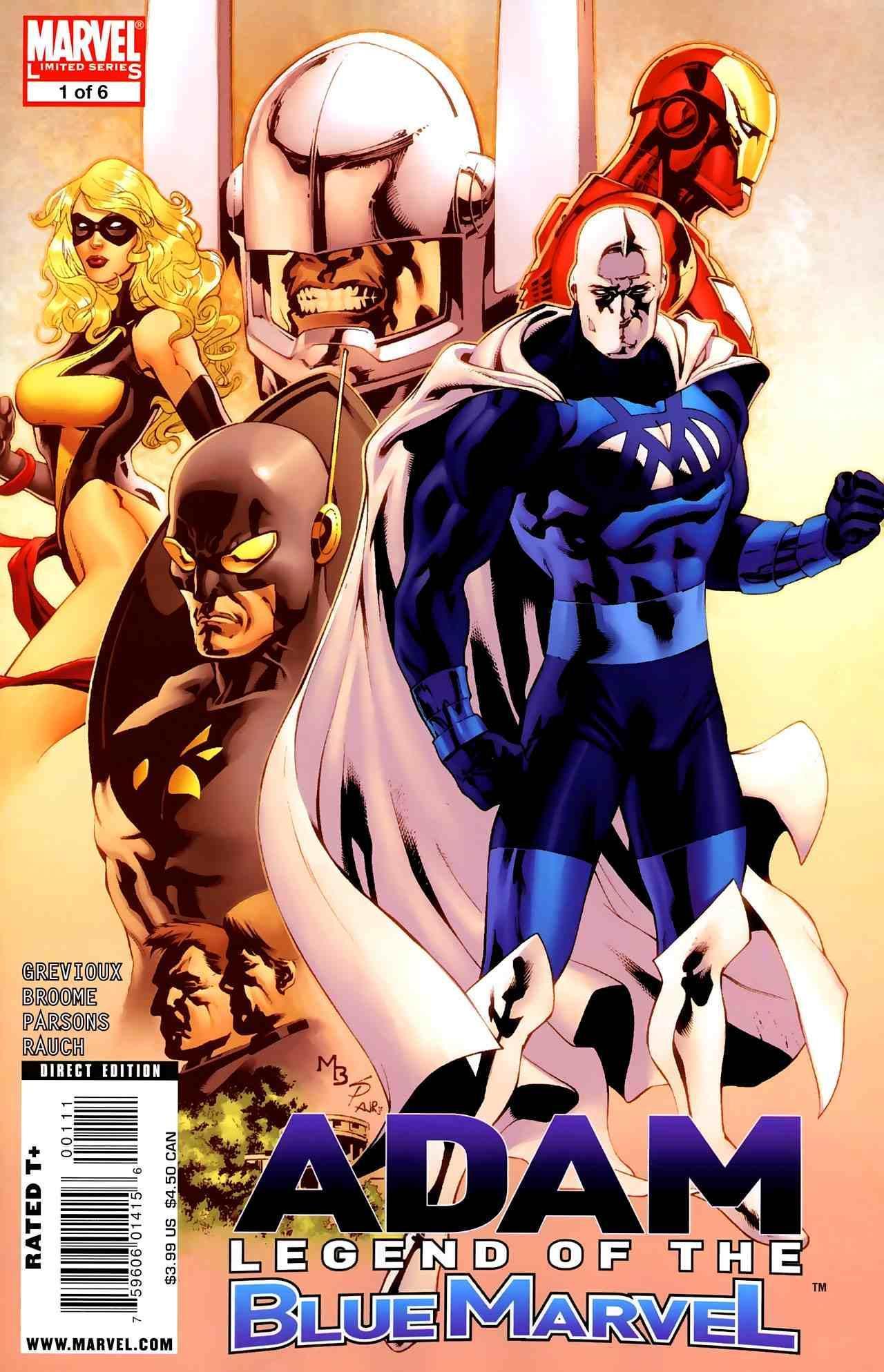 Adam: Legend of the Blue Marvel Vol. 1 #1