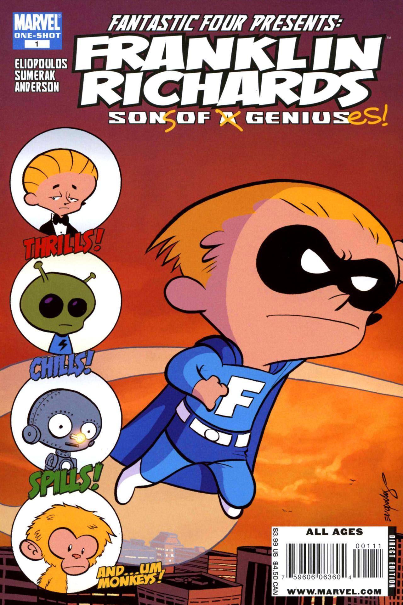 Franklin Richards: Sons of Geniuses Vol. 1 #1