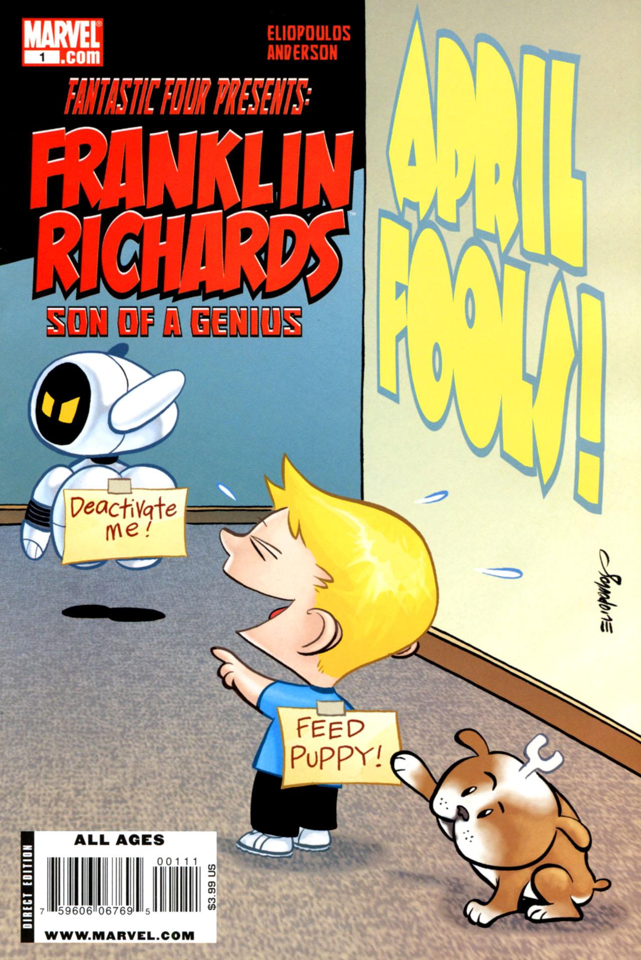 Franklin Richards: April Fools Vol. 1 #1