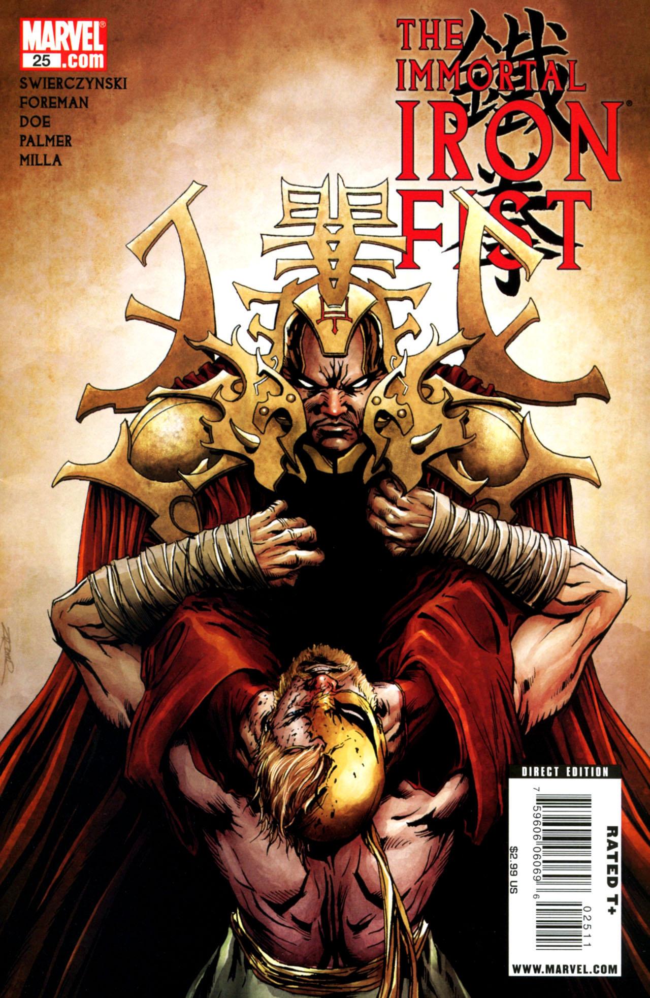 Immortal Iron Fist Vol. 1 #25