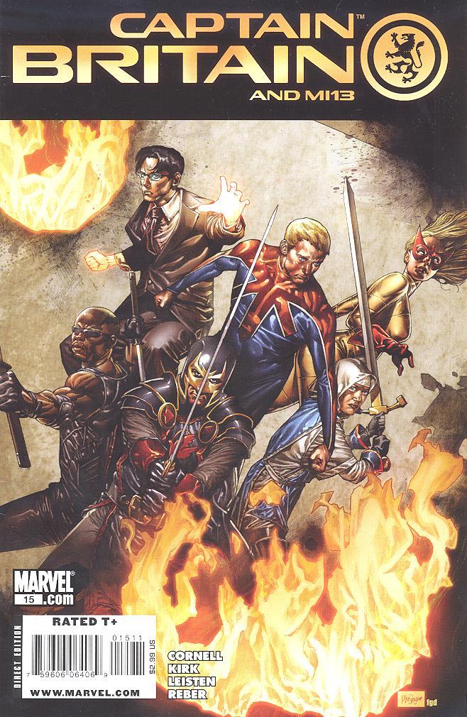 Captain Britain and MI-13 Vol. 1 #15