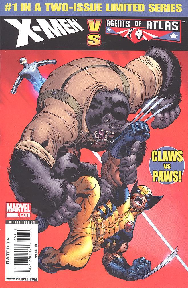 X-Men vs. Agents of Atlas Vol. 1 #1