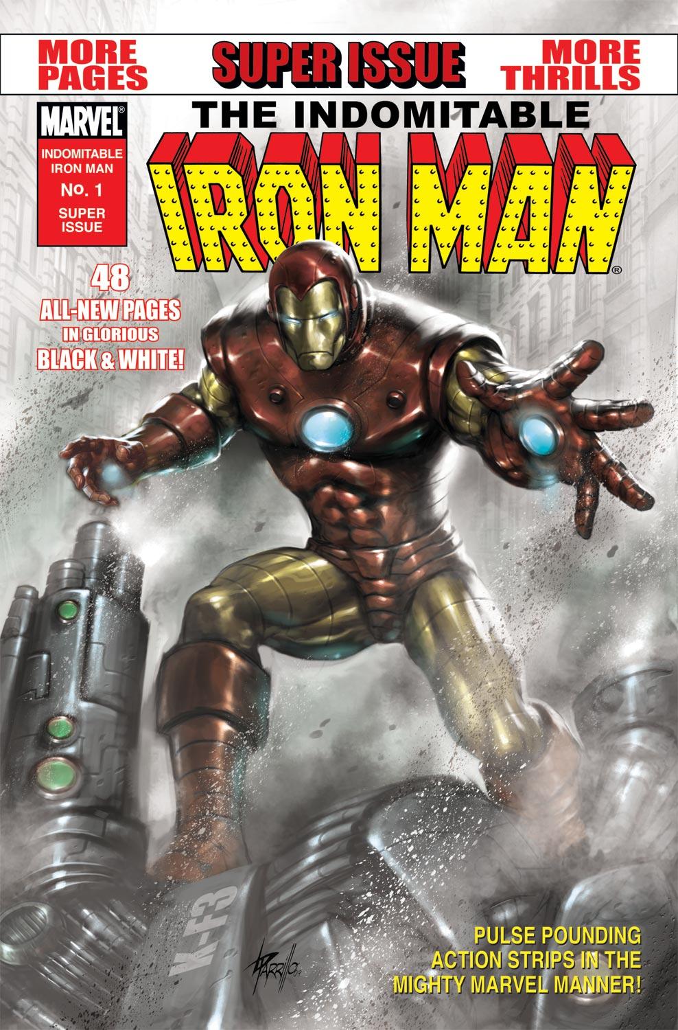 Indomitable Iron Man Black & White Vol. 1 #1