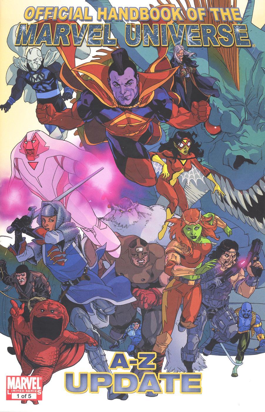 Official Handbook of the Marvel Universe A-Z Update Vol. 1 #1