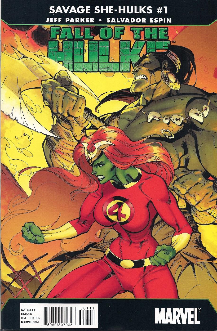 Fall of the Hulks: The Savage She-Hulks Vol. 1 #1