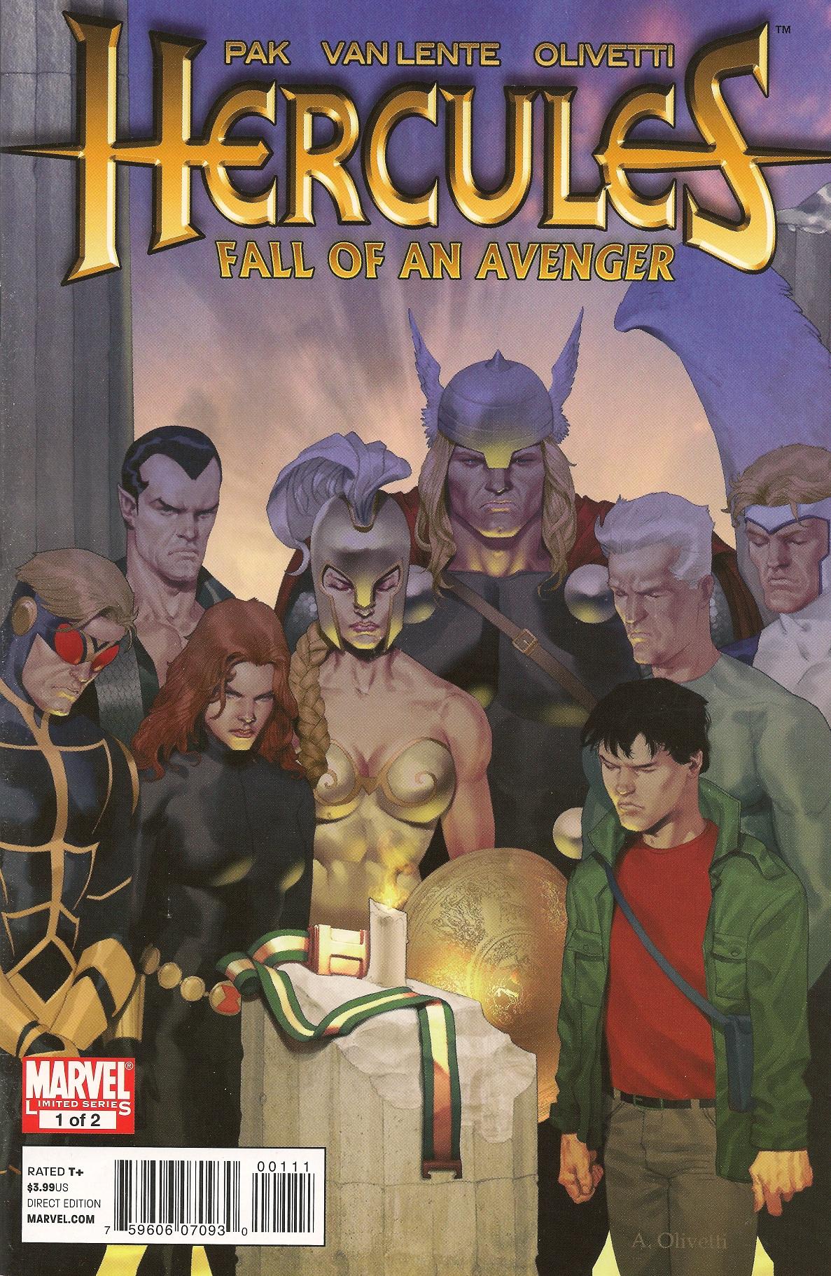 Hercules: Fall of An Avenger Vol. 1 #1