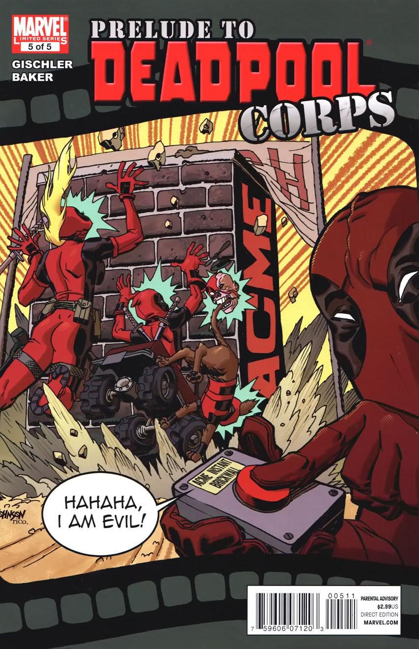 Prelude to Deadpool Corps Vol. 1 #5