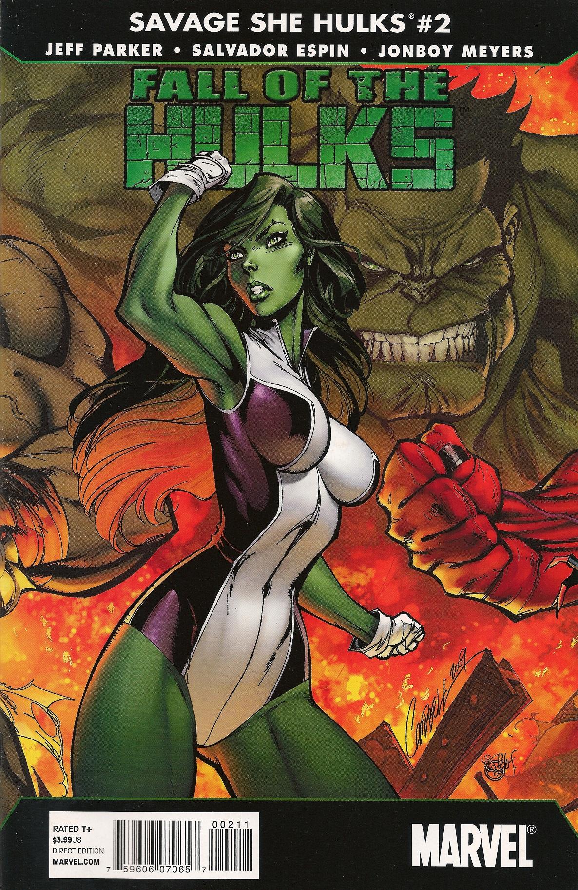 Fall of the Hulks: The Savage She-Hulks Vol. 1 #2