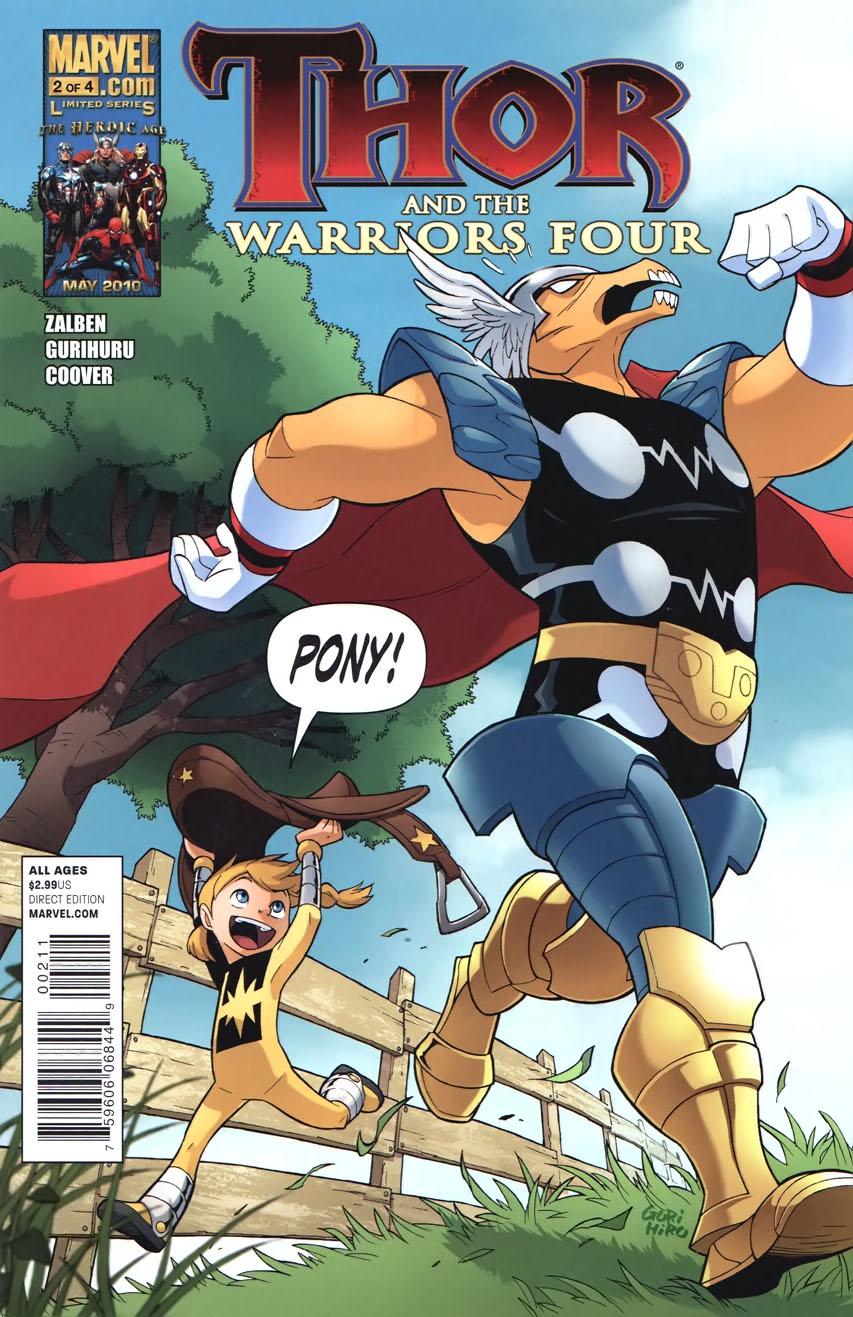 Thor and the Warriors Four Vol. 1 #2