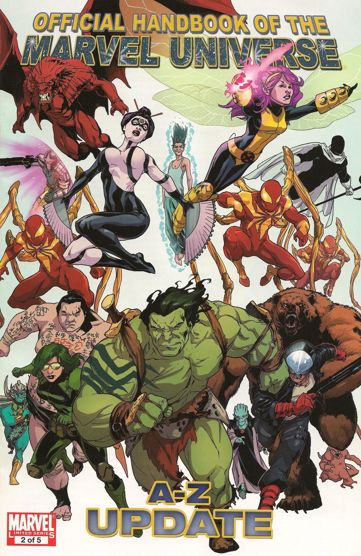 Official Handbook of the Marvel Universe A-Z Update Vol. 1 #2