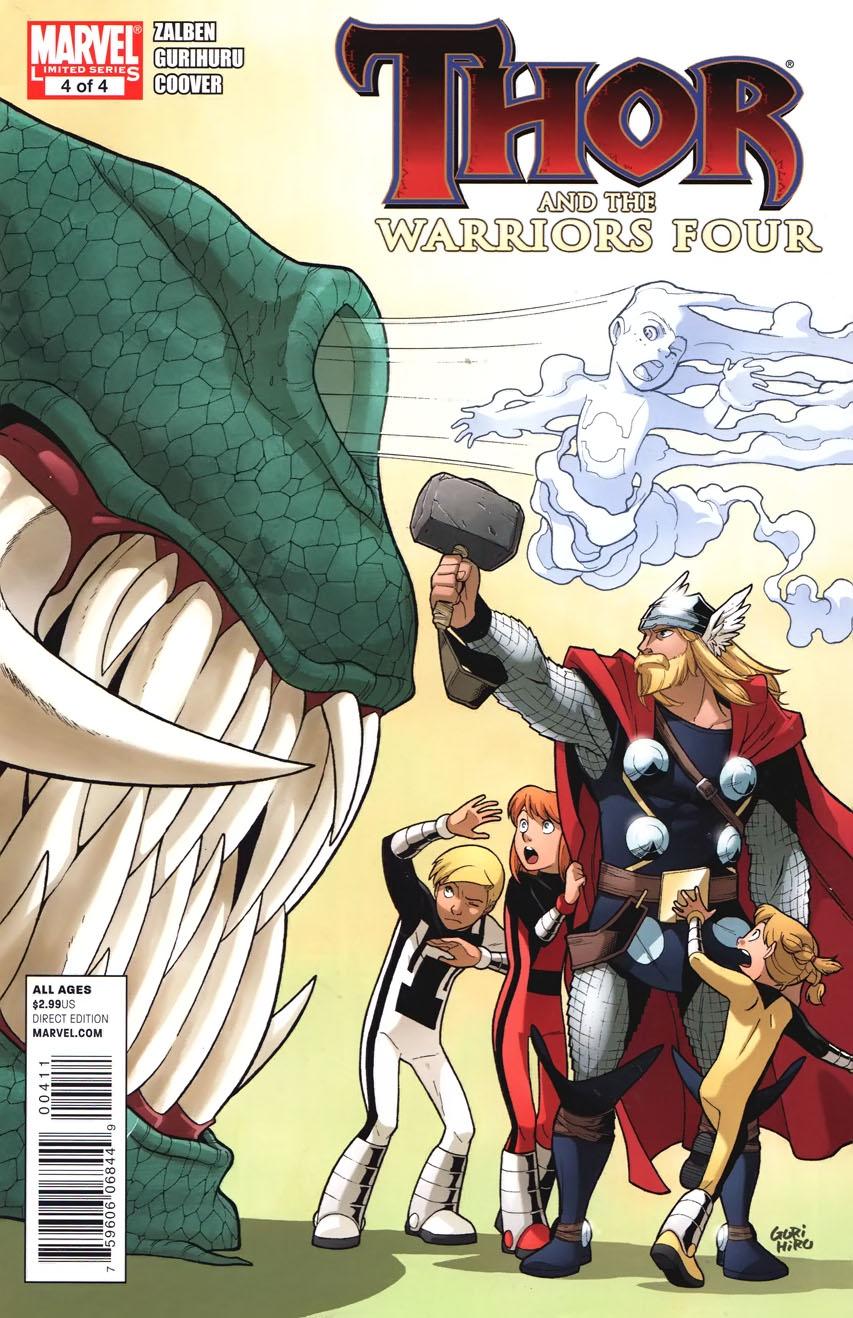 Thor and the Warriors Four Vol. 1 #4