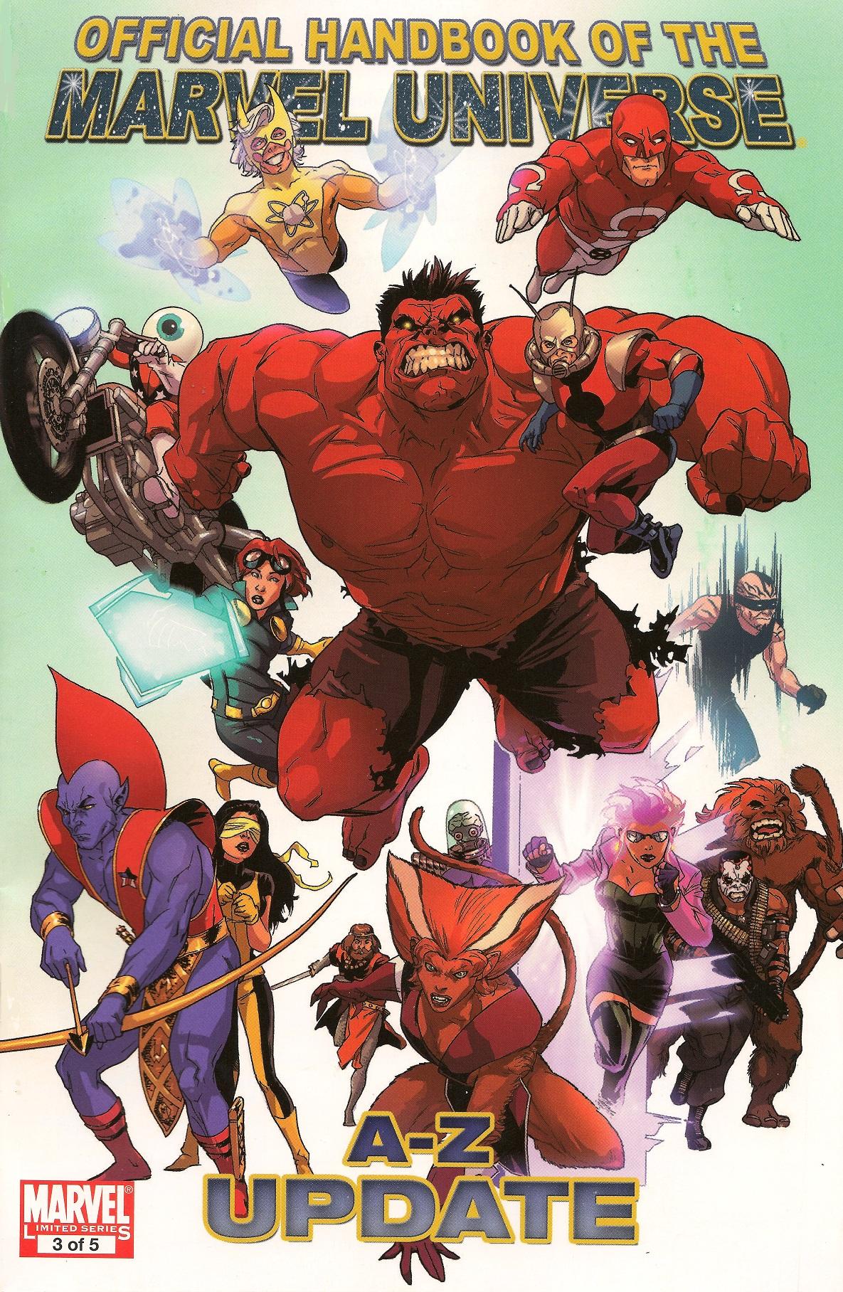 Official Handbook of the Marvel Universe A-Z Update Vol. 1 #3