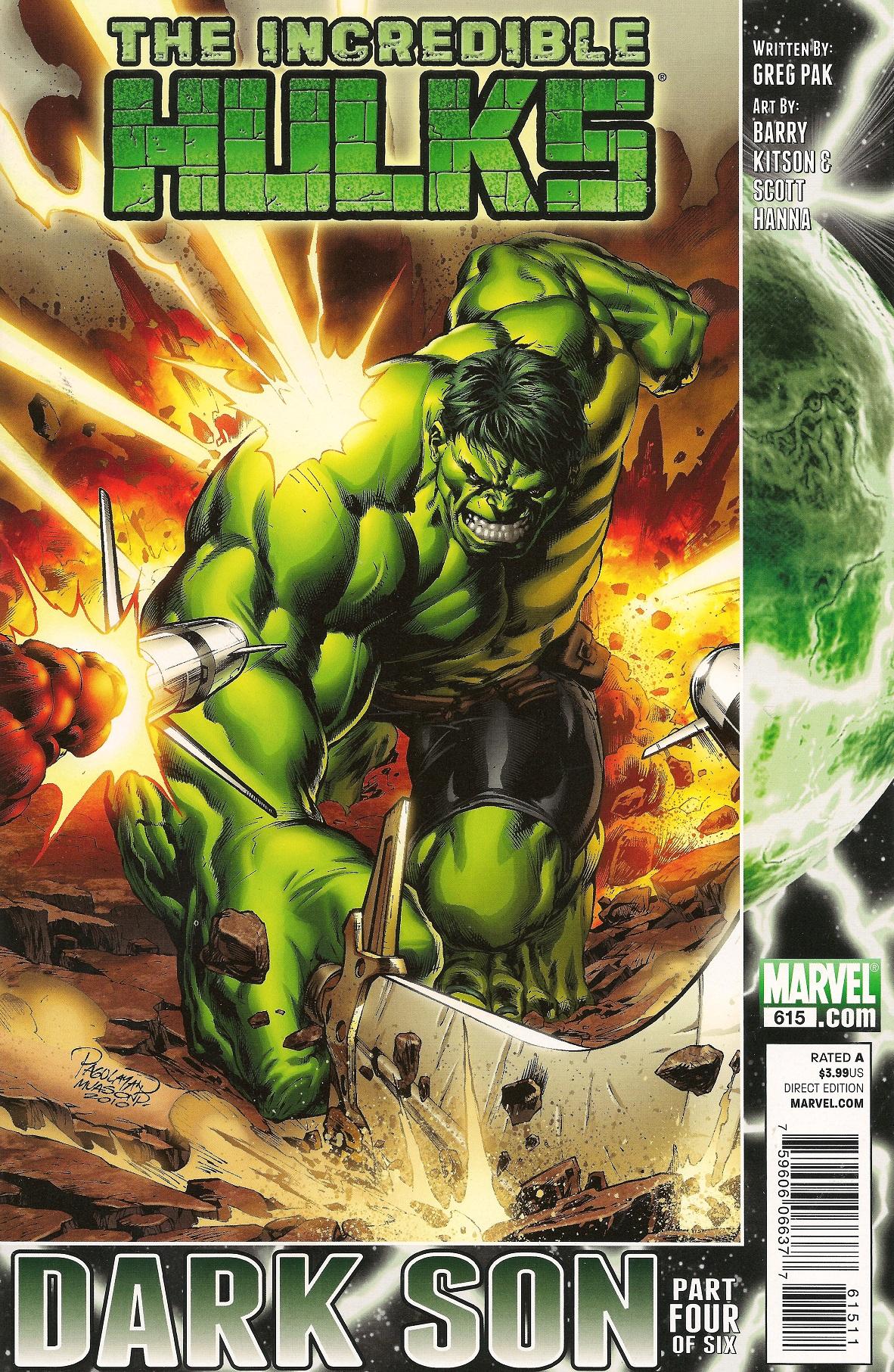 Incredible Hulks Vol. 1 #615