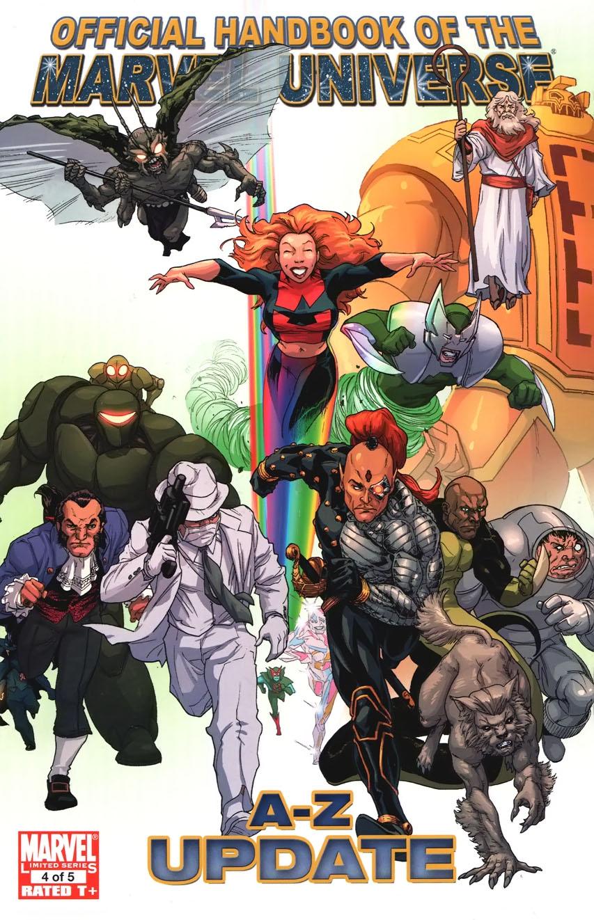 Official Handbook of the Marvel Universe A-Z Update Vol. 1 #4