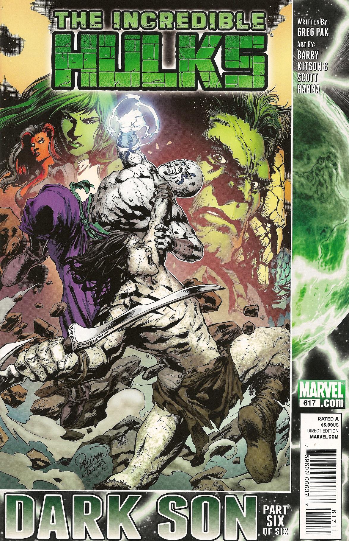 Incredible Hulks Vol. 1 #617