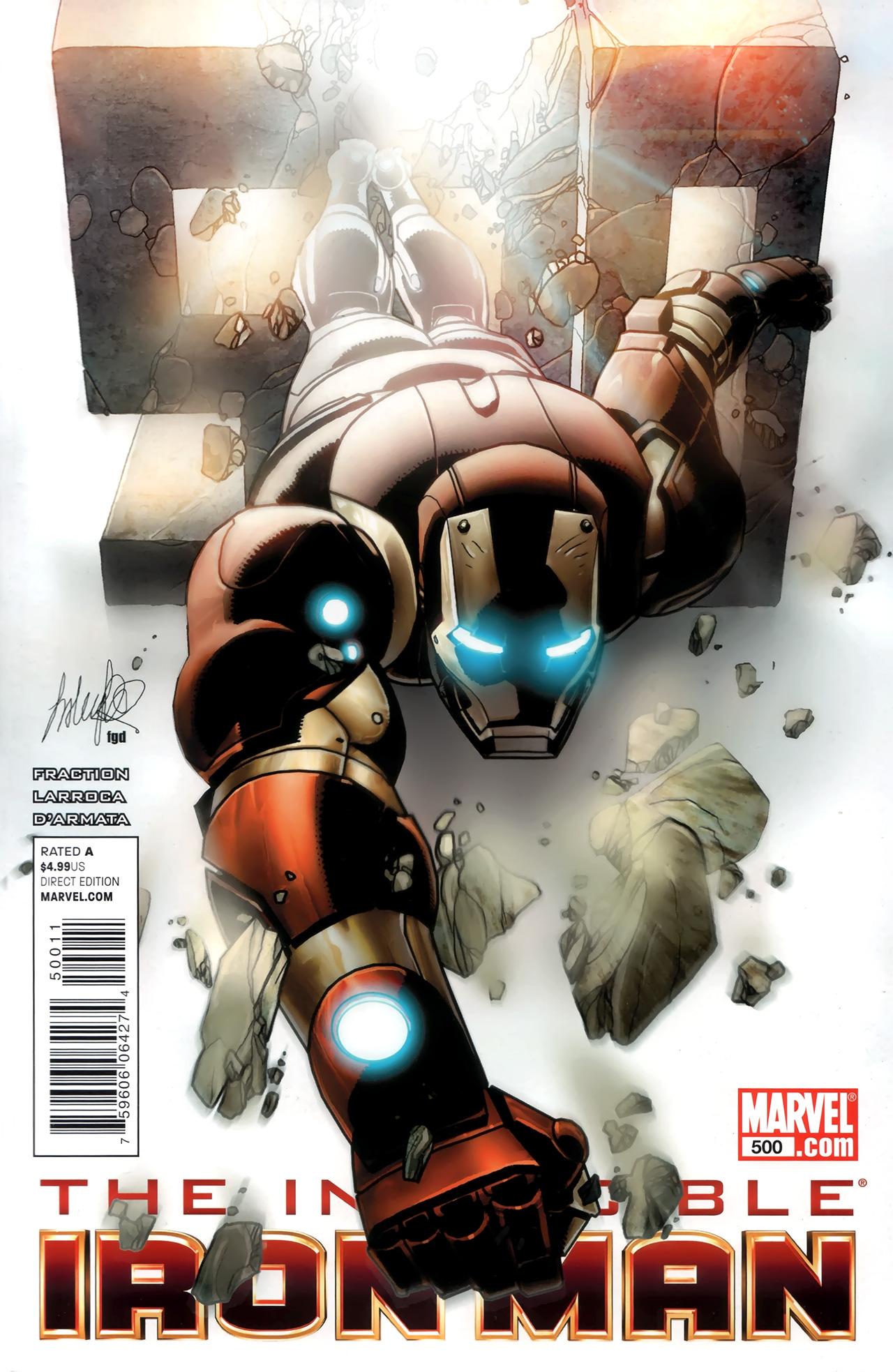 Invincible Iron Man Vol. 1 #500