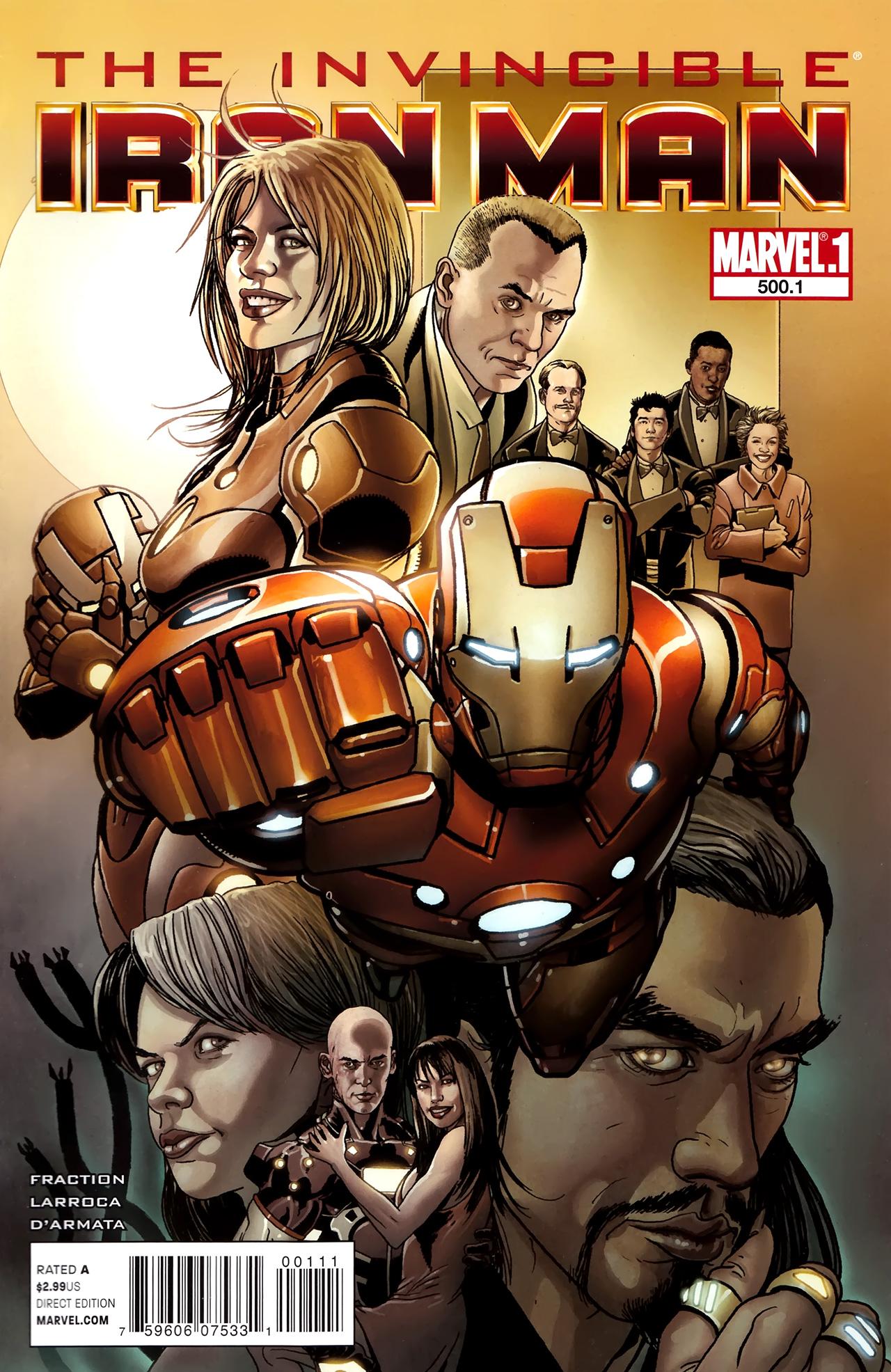 Invincible Iron Man Vol. 1 #500.1