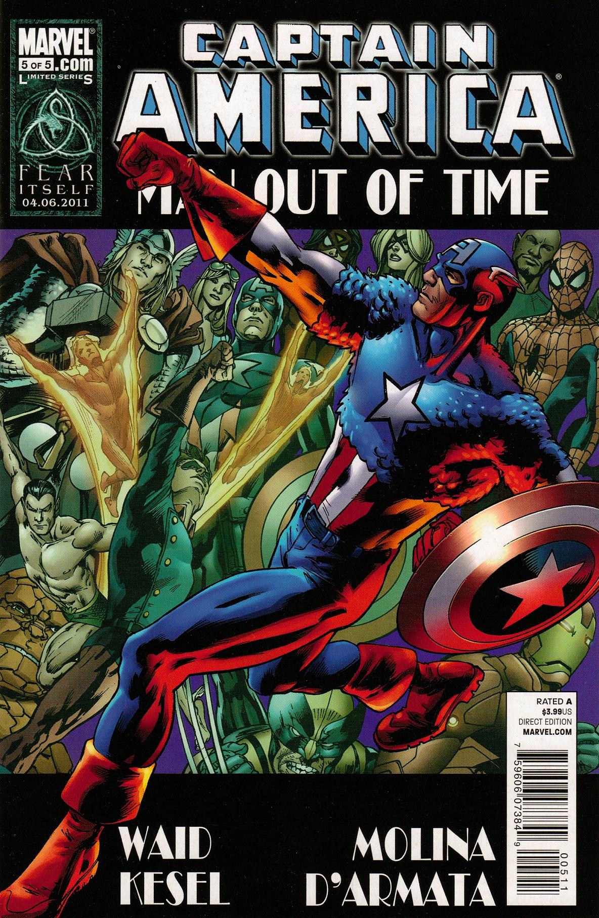 Captain America: Man Out of Time Vol. 1 #5