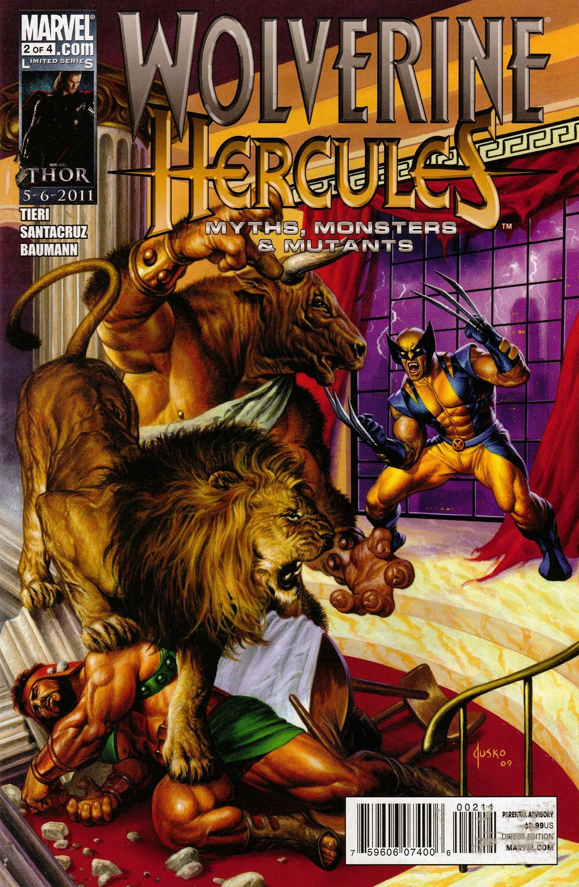 Wolverine/Hercules: Myths, Monsters & Mutants Vol. 1 #2