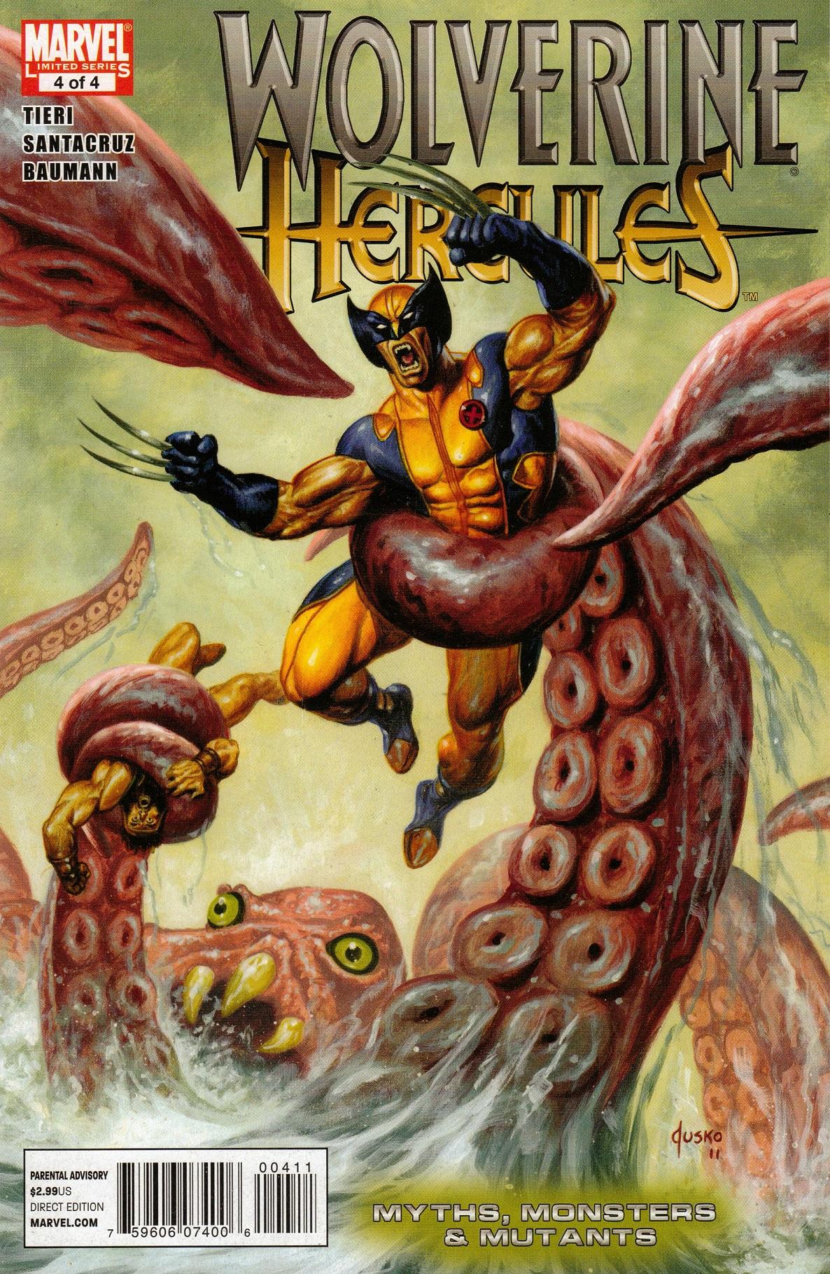 Wolverine/Hercules: Myths, Monsters & Mutants Vol. 1 #4