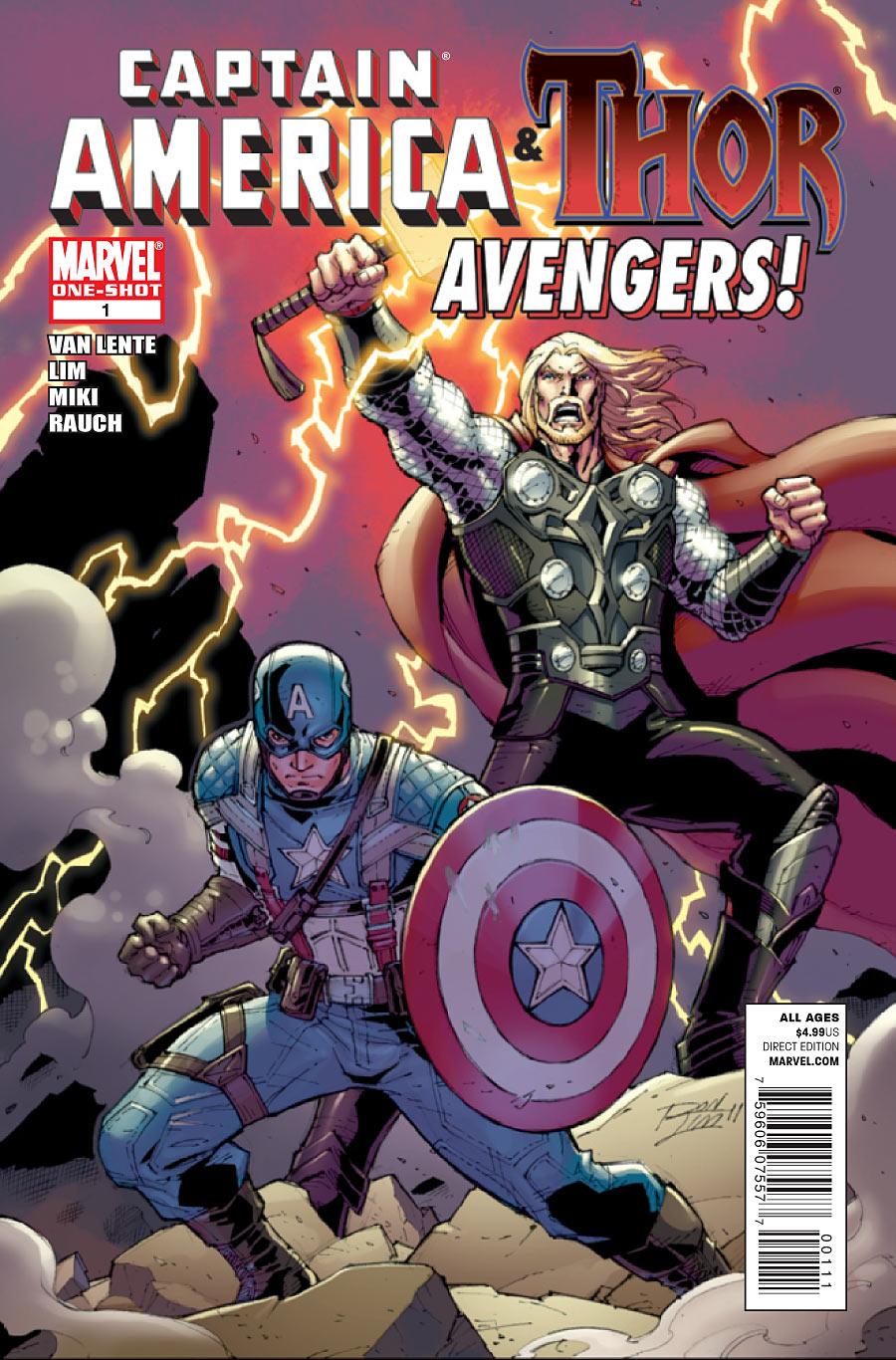Cap and Thor! Avengers Vol. 1 #1