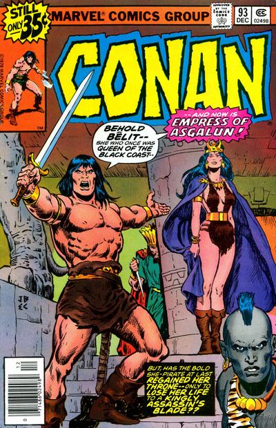 Conan the Barbarian Vol. 1 #93