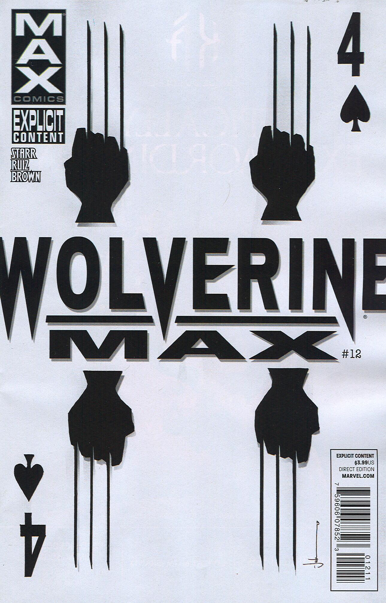 Wolverine: MAX Vol. 1 #12
