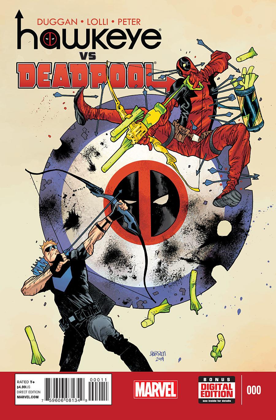 Hawkeye vs. Deadpool Vol. 1 #0