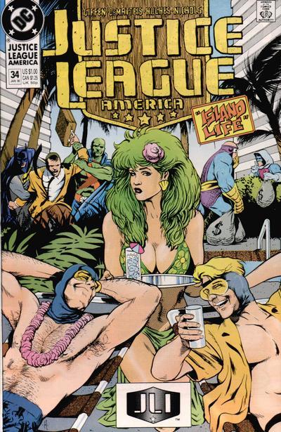 Justice League America Vol. 1 #34