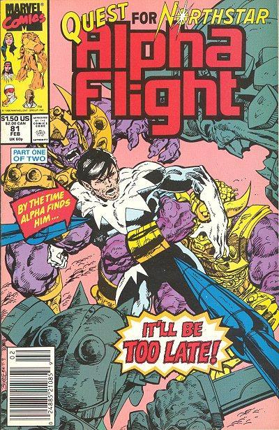 Alpha Flight Vol. 1 #81