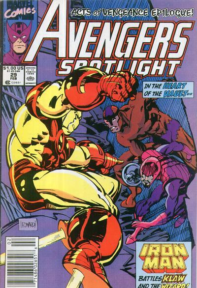 Avengers Spotlight Vol. 1 #29