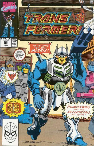 Transformers Vol. 1 #63