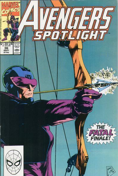 Avengers Spotlight Vol. 1 #36