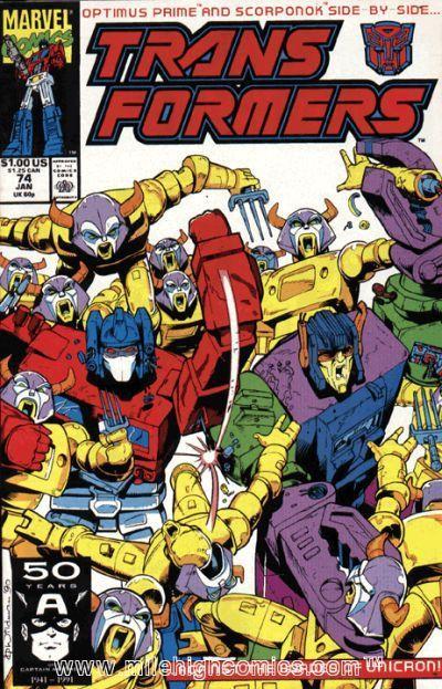 Transformers Vol. 1 #74