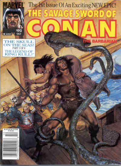 Savage Sword of Conan Vol. 1 #190