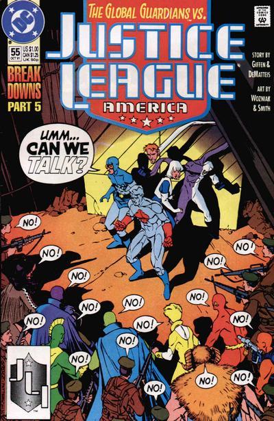 Justice League America Vol. 1 #55