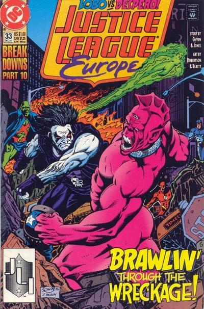 Justice League Europe Vol. 1 #33