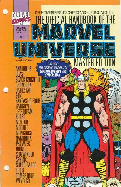 Official Handbook of the Marvel Universe Master Edition Vol. 1 #14