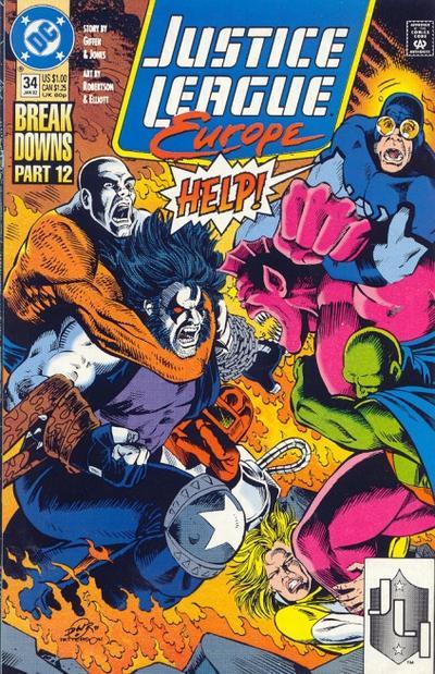 Justice League Europe Vol. 1 #34