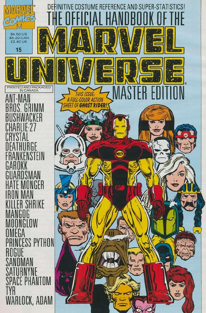 Official Handbook of the Marvel Universe Master Edition Vol. 1 #15