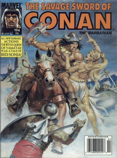 Savage Sword of Conan Vol. 1 #194