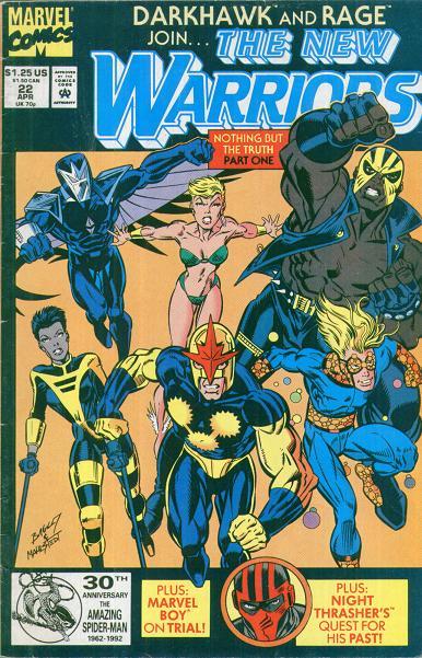 The New Warriors Vol. 1 #22