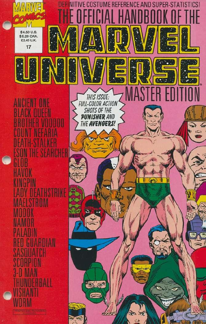 Official Handbook of the Marvel Universe Master Edition Vol. 1 #17