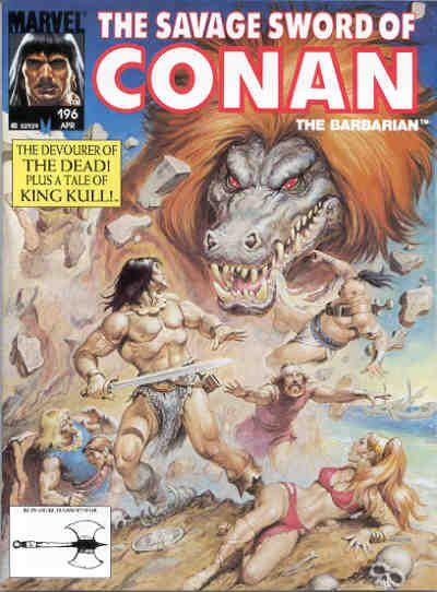 Savage Sword of Conan Vol. 1 #196